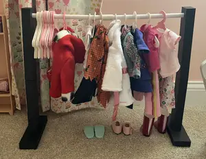 18" Doll Clothes Rack