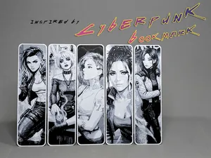 Inspired by Cyberpunk 2077 Bookmark collection