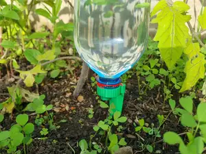 Adjustable Bottle-Dripper Irrigation Spike