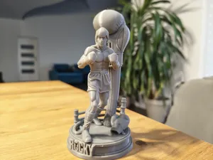 Rocky Balboa diorama