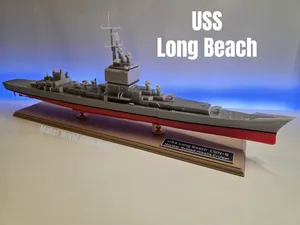 USS Long Beach Nuclear Cruiser 1:350
