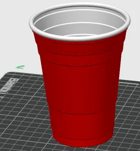 Red Solo Cup for Beer Pong, Party Essential