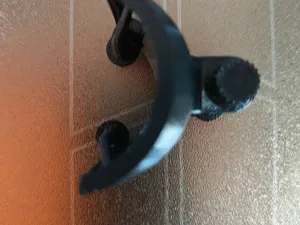Steering wheel strap holder