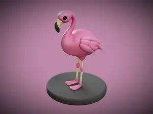 Pink Flamingo Domingo