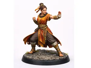 Female Human Monk Miniature