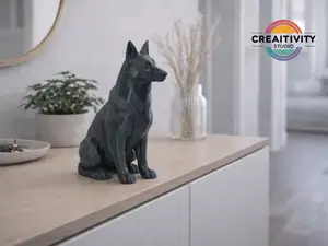Low-Poly Schäferhund - Free Commercial Use