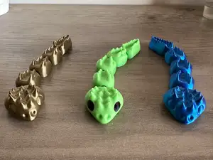 Flexi fantasy snake with keychain