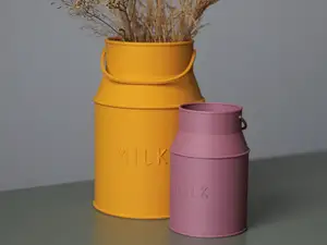 Decorative Vintage Milk Can Vase