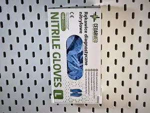 Disposable Gloves Box Holder for Skadis 2 variants