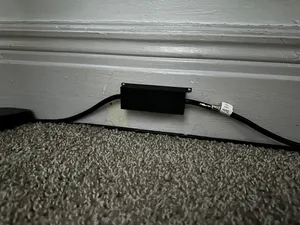 Extension Cord Plug Protector - Wall Screw-In