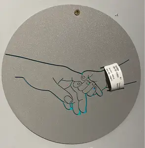 Baby Birth Tag Holder for the wall