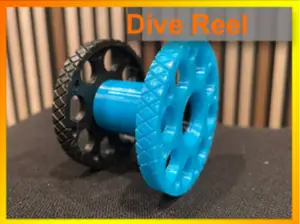 Super stable diving reel - auto clamp V2