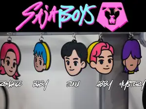 Saja Boys – Keychains of the Kpop Demon Hunters