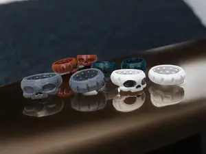 Skull integrated printing decompression ring