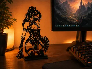 Mortal Kombat Kitana Desk Decoration