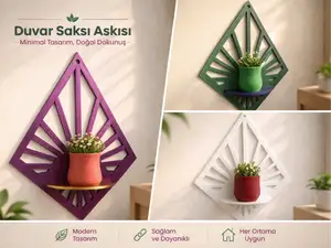 Wall Planter Set – 3 Style Hanging Pots