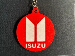 Isuzu Logo Keychain