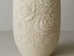 vase mit rosen