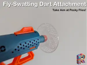 Fly-Swatting Dart Attachment