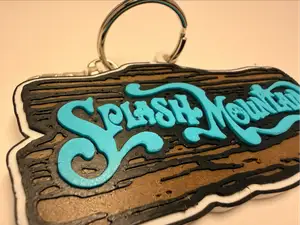 Splash Mountain Keychain - Memories