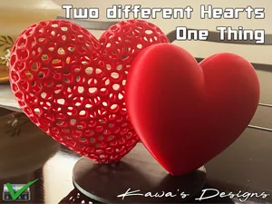 Two different Hearts, One Thing