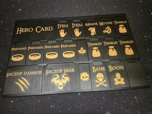 LOTR Journeys in Middle-Earth player board