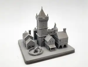 Town Square Miniature - No Supports