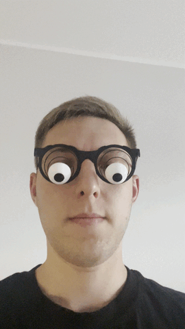 Crazy Wobble‑Eye Glasses 