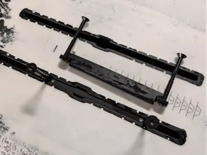 Foil drive track spacer 
