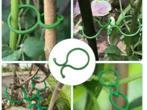 Clip for tying vines