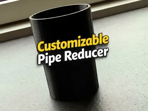 Customizable Pipe Reducer Parametric