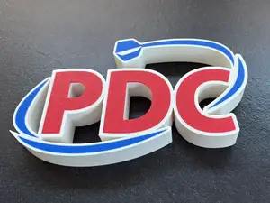PDC Dart Logo 3D