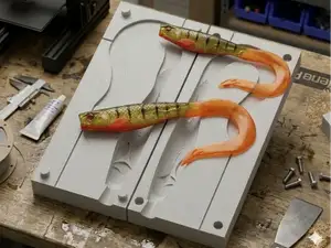 DIY Soft Bait Mold (Inspo: Dexter 12cm)