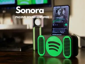 Sonora - Passive Sound Amplifier