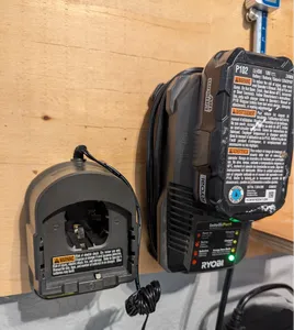 Ryobi Charger Wall Mount