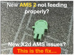 AMS pro 2 X2d Not feeding Fix