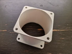 60mm fan tunnel / tube / extension