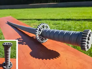 SteamPunk Katana – Mechanical Elegance in Motion