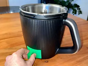 Thermomix TM7 Mixtopf, Messer entriegelung Hilfe