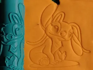 5x Lilo and Stitch Playdough Rollers