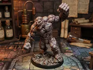 DnD Flesh Golem miniature (Frankenstein's monster)