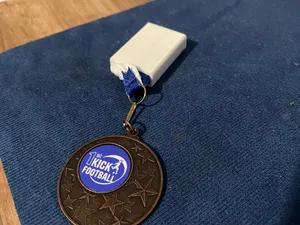 Medal ribbon sleeve tidy thingy