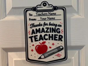 Custom Teacher Appreciation Gift