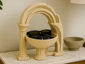 Gothic Arch Key Bowl – Sculptural Catch-All Dish