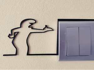Funny Light Switch Gadget – La Linea Balum 64