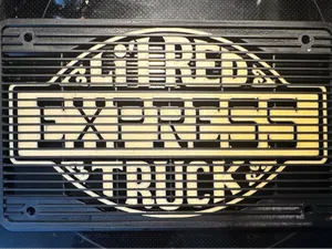 Dodge Li'l Red Express Truck Speaker Grill