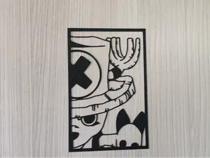 One Piece Chopper 2d wall art
