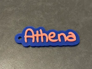 Keychain Athena - Portachiavi Athena