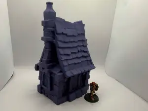 Fantasy wizard cottage - wargaming terrain