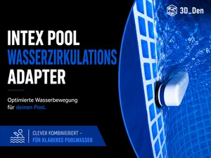 INTEX Pool Wasserzirkulations Adapter